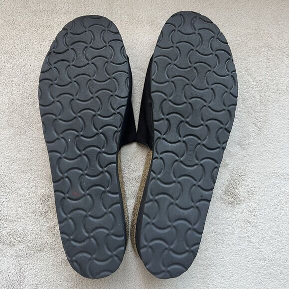 Naot Alana Black Slide Cork Wedge Sandal Women EU 40 US 8.5-9 Comfort Casual - Picture 12 of 13